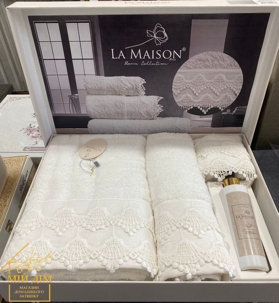 Набір рушників подарунковий Maison D'or. TWM5-ELC фото